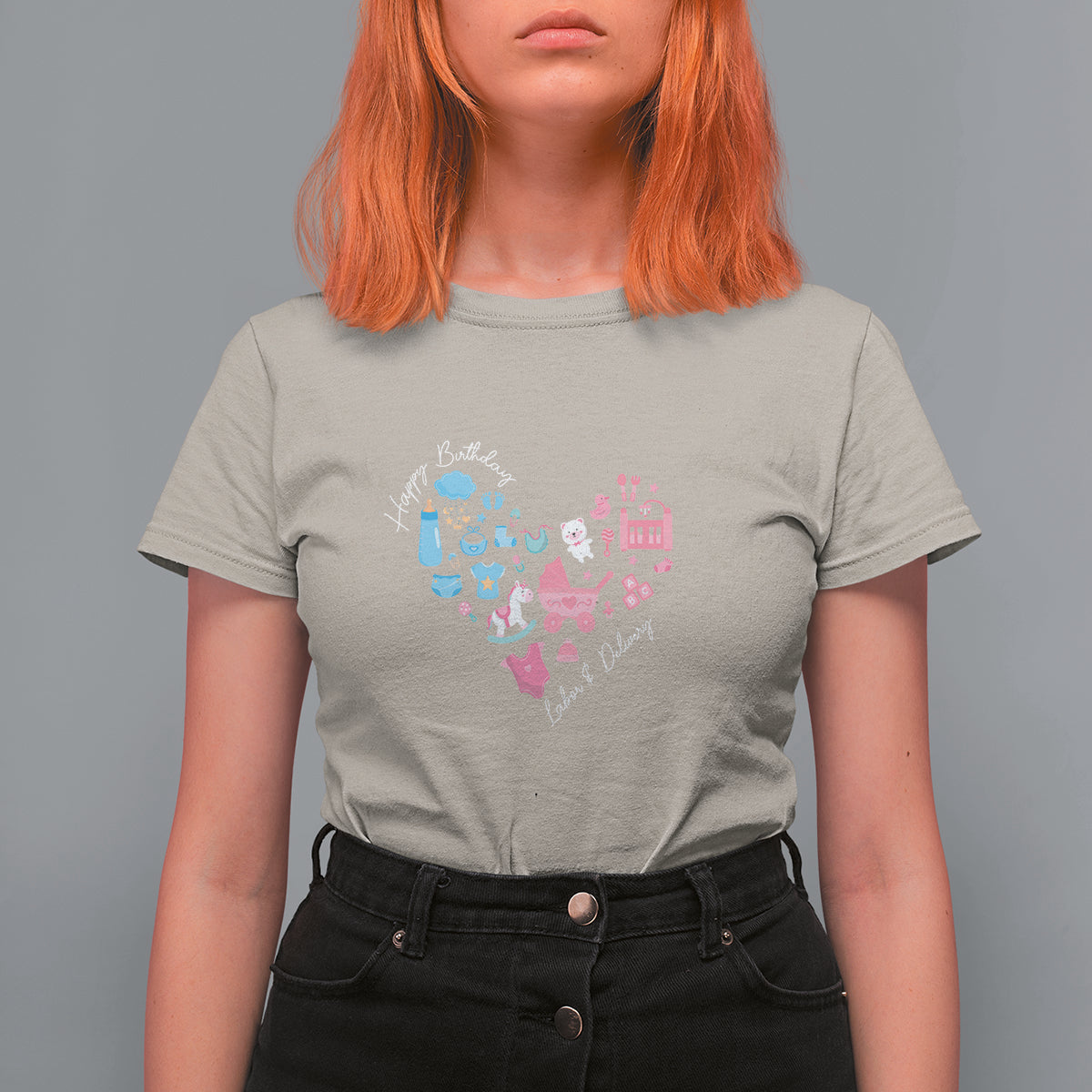 Happy Birthday Specialist Labor and Delivery RN or OB Nurse T Shirt For Women - Wonder Print Shop