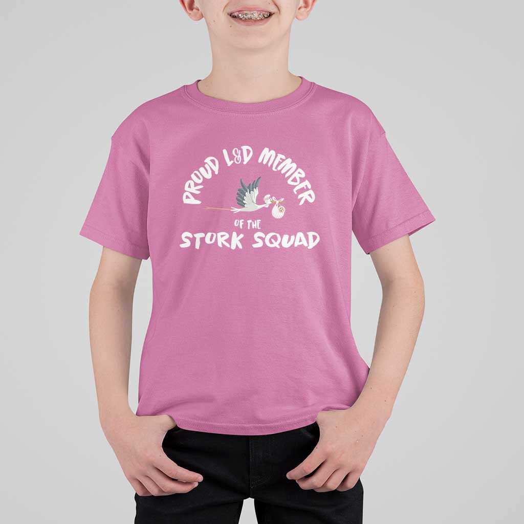 Proud L&D Member Of The Stork Squad Labor & Delivery Nurse T Shirt For Kid - Wonder Print Shop