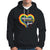 LGBT History Month Hoodie Proudest Teacher Ever Teaching Proud Rainbow - Wonder Print Shop