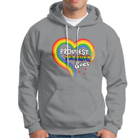 LGBT History Month Hoodie Proudest Teacher Ever Teaching Proud Rainbow - Wonder Print Shop