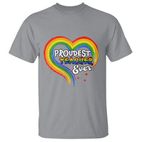 LGBT History Month T Shirt Proudest Teacher Ever Teaching Proud Rainbow - Wonder Print Shop