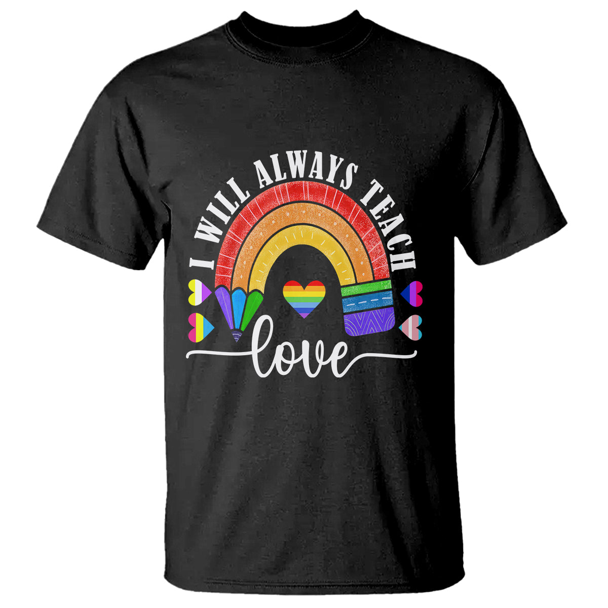 LGBT History Month T Shirt Proudest Teacher Ever Teaching Proud Rainbow - Wonder Print Shop