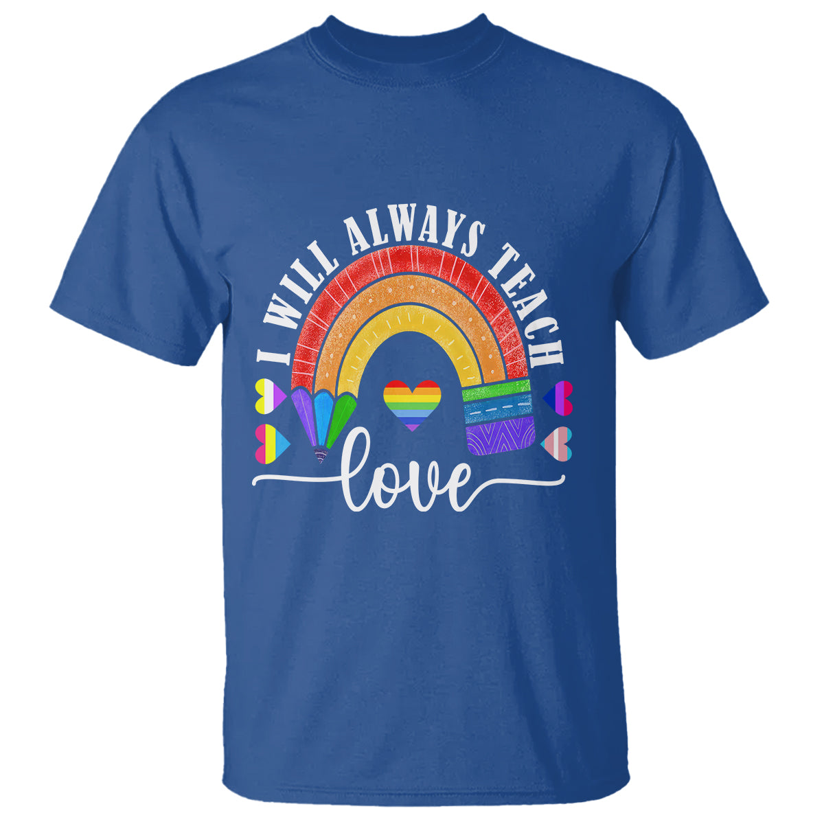 LGBT History Month T Shirt Proudest Teacher Ever Teaching Proud Rainbow - Wonder Print Shop