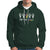 LGBT Pride Hoodie Dare To Be Yourself Skeleton Hand Rainbow - Wonder Print Shop