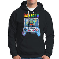 Gaymer Cat LGBT Gay Pride Rainbow Video Game Hoodie - Wonder Print Shop