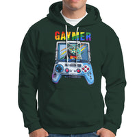 Gaymer Cat LGBT Gay Pride Rainbow Video Game Hoodie - Wonder Print Shop