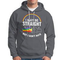 I May Be Straight But I Don't Hate LGBT Pride Hoodie - Wonder Print Shop