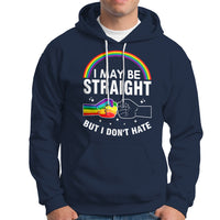I May Be Straight But I Don't Hate LGBT Pride Hoodie - Wonder Print Shop