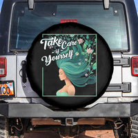 Mental Health Spare Tire Cover Take Care Of Yourself Self-Love Body Positive
