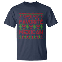 Funny Mexico Xmas T Shirt Santa' Favorite Mexican - Wonder Print Shop