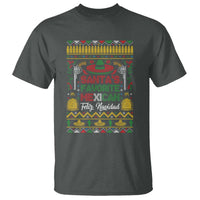 Funny Mexico Xmas Feliz Navidad T Shirt Santa' Favorite Mexican - Wonder Print Shop