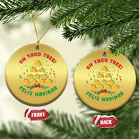 Funny Mexico Xmas Christmas Ornament Oh Taco Tree Tacos Lover - Wonder Print Shop