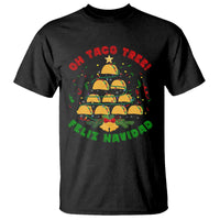 Funny Mexico Xmas T Shirt Oh Taco Tree Tacos Lover - Wonder Print Shop