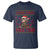 Funny Mexico Xmas T Shirt Tuki Tuki Burrito Cute Donkey Feliz Navidad - Wonder Print Shop