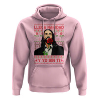 Funny Mexico Xmas Hoodie Llega Navidad Y Yo Sin Ti Mexican Pop Star