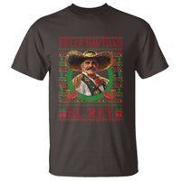 Funny Mexico Xmas T Shirt Feliz Navidad El Rey Vicente - Wonder Print Shop