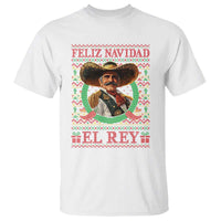 Funny Mexico Xmas T Shirt Feliz Navidad El Rey Vicente - Wonder Print Shop