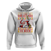 Funny Christmas Beer Hoodie It's the Most Wonderful Time For A Beer