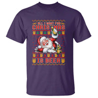 Funny Christmas Beer T Shirt It's the Most Wonderful Time For A Beer - Wonder Print Shop