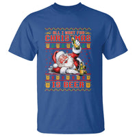 Funny Christmas Beer T Shirt It's the Most Wonderful Time For A Beer - Wonder Print Shop