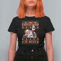 Funny Christmas Beer T Shirt For Women It's the Most Wonderful Time For A Beer - Wonder Print Shop