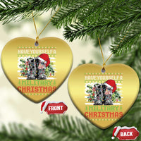Funny Xmas Veteran Christmas Ornament Have Yourself A Military Christmas - Wonder Print Shop