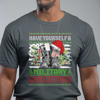 Funny Christmas Veteran T Shirt Have Yourself A Military Christmas - Wonder Print Shop