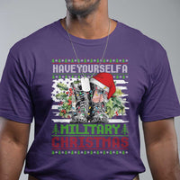 Funny Christmas Veteran T Shirt Have Yourself A Military Christmas - Wonder Print Shop