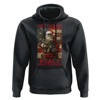 Christmas Veteran Hoodie Peace Best Gift To The Nation Santa Army