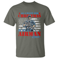 All I Want For Christmas Is My Airman Home T Shirt - Wonder Print Shop