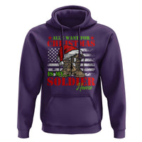 All I Want For Christmas Is My Soldier Home Hoodie