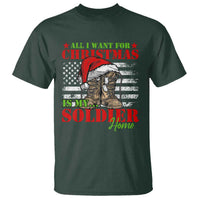All I Want For Christmas Is My Soldier Home T Shirt - Wonder Print Shop