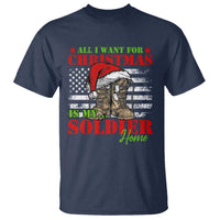 All I Want For Christmas Is My Soldier Home T Shirt - Wonder Print Shop