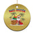 Funny Haitian Xmas Christmas Ornament Nwel Ayisen Creole Santa Palm Tree - Wonder Print Shop