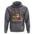 Funny Haitian Christmas Hoodie Nwel Ayisen Creole Santa Palm Tree