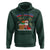 Funny Haitian Christmas Hoodie Nwel Ayisen Creole Santa Palm Tree