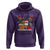 Funny Haitian Christmas Hoodie Nwel Ayisen Creole Santa Palm Tree
