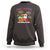 Funny Haitian Christmas Sweatshirt Nwel Ayisen Creole Santa Palm Tree - Wonder Print Shop