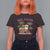 Funny Haitian Christmas T Shirt For Women Nwel Ayisen Creole Santa Palm Tree - Wonder Print Shop