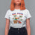 Funny Haitian Christmas T Shirt For Women Nwel Ayisen Creole Santa Palm Tree - Wonder Print Shop