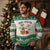 Funny Haitian Xmas Ugly Christmas Sweater Nwel Ayisen Creole Santa Palm Tree - Wonder Print Shop