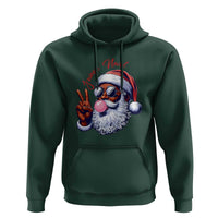 Funny Haitian Christmas Hoodie Jwaye Nwel Creole Cute Black Santa