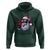 Funny Haitian Christmas Hoodie Jwaye Nwel Creole Cute Black Santa
