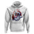 Funny Haitian Christmas Hoodie Jwaye Nwel Creole Cute Black Santa