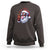 Funny Haitian Christmas Sweatshirt Jwaye Nwel Creole Cute Black Santa - Wonder Print Shop