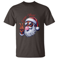 Funny Haitian Christmas T Shirt Jwaye Nwel Creole Cute Black Santa - Wonder Print Shop