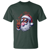 Funny Haitian Christmas T Shirt Jwaye Nwel Creole Cute Black Santa - Wonder Print Shop