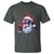 Funny Haitian Christmas T Shirt Jwaye Nwel Creole Cute Black Santa - Wonder Print Shop