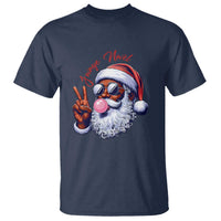 Funny Haitian Christmas T Shirt Jwaye Nwel Creole Cute Black Santa - Wonder Print Shop