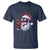 Funny Haitian Christmas T Shirt Jwaye Nwel Creole Cute Black Santa - Wonder Print Shop